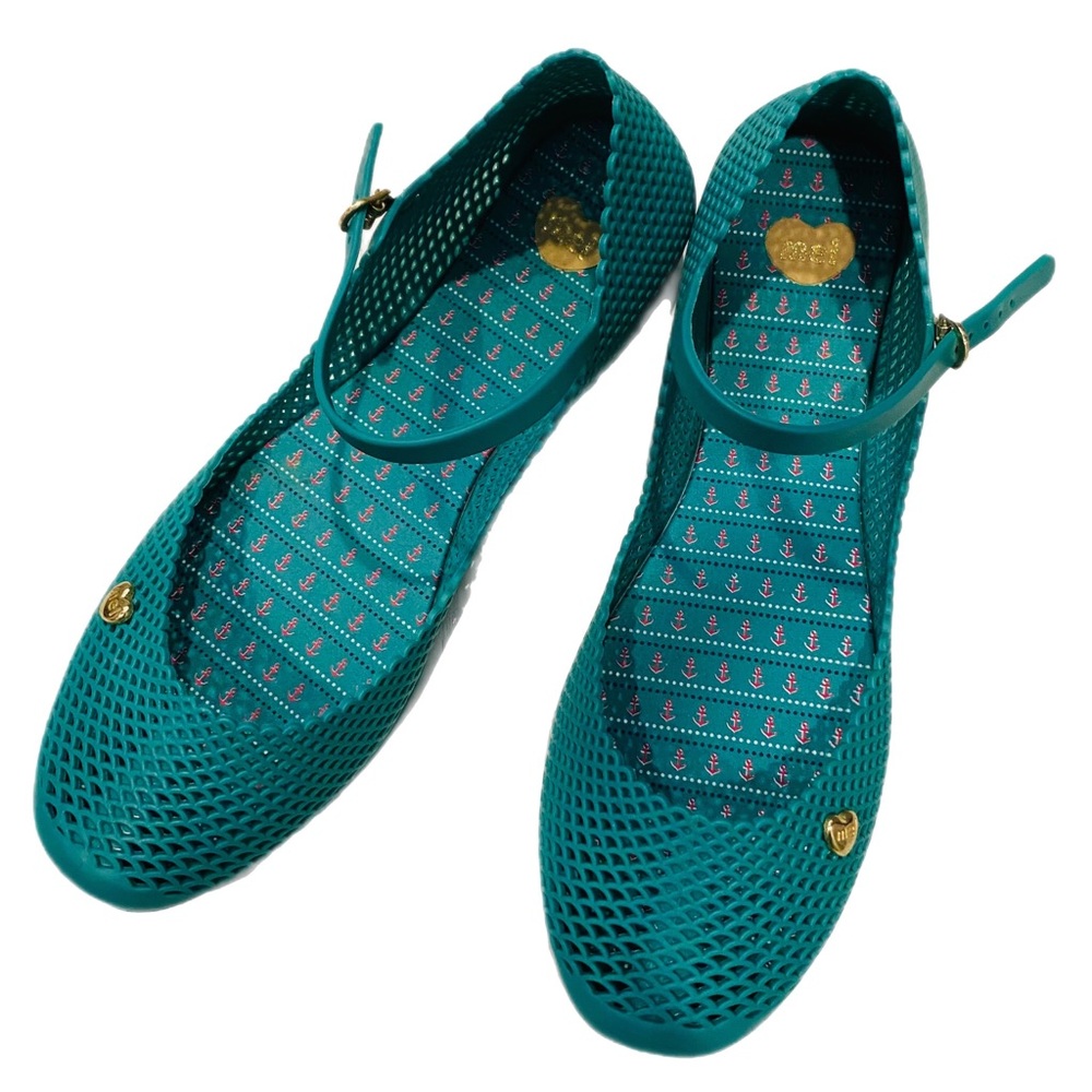 Melissa Turquoise Jelly 8